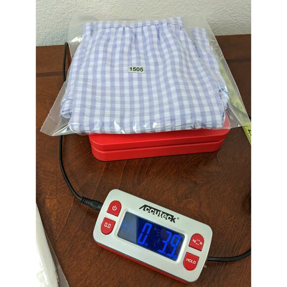 Divided H&M Babydoll Dress M Purple Gingham Check Mini Spaghetti Straps Sundress - Picture 10 of 10